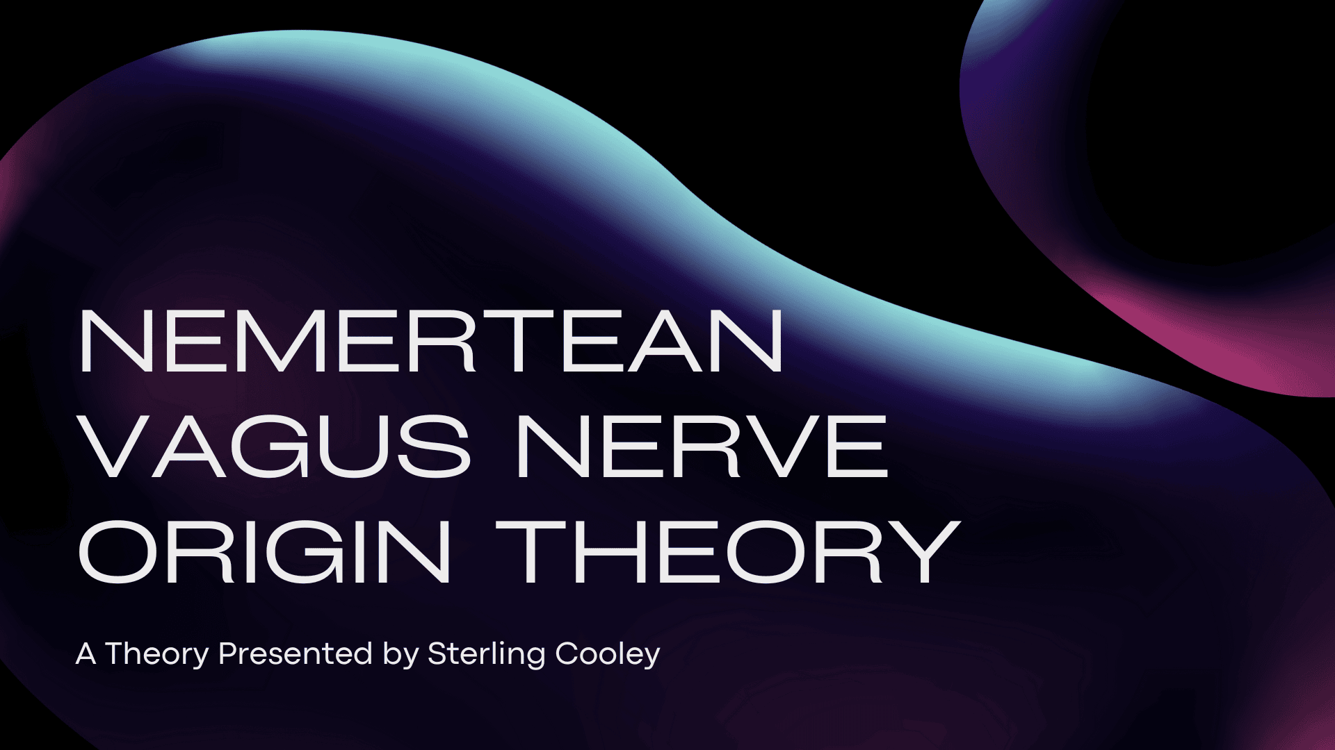 Vagus Nerve Origin Theory